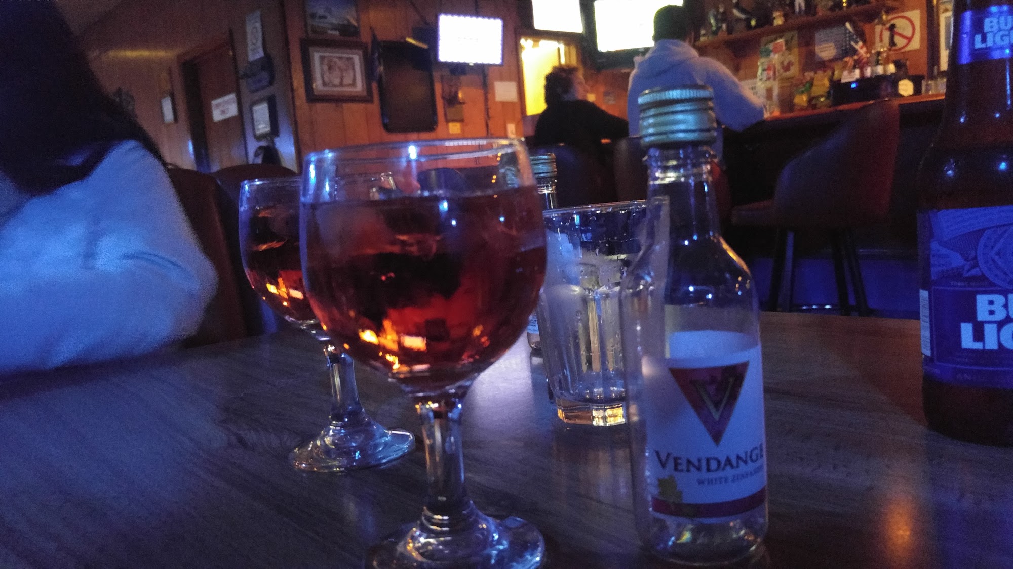 Poor Denny's Saloon Menu