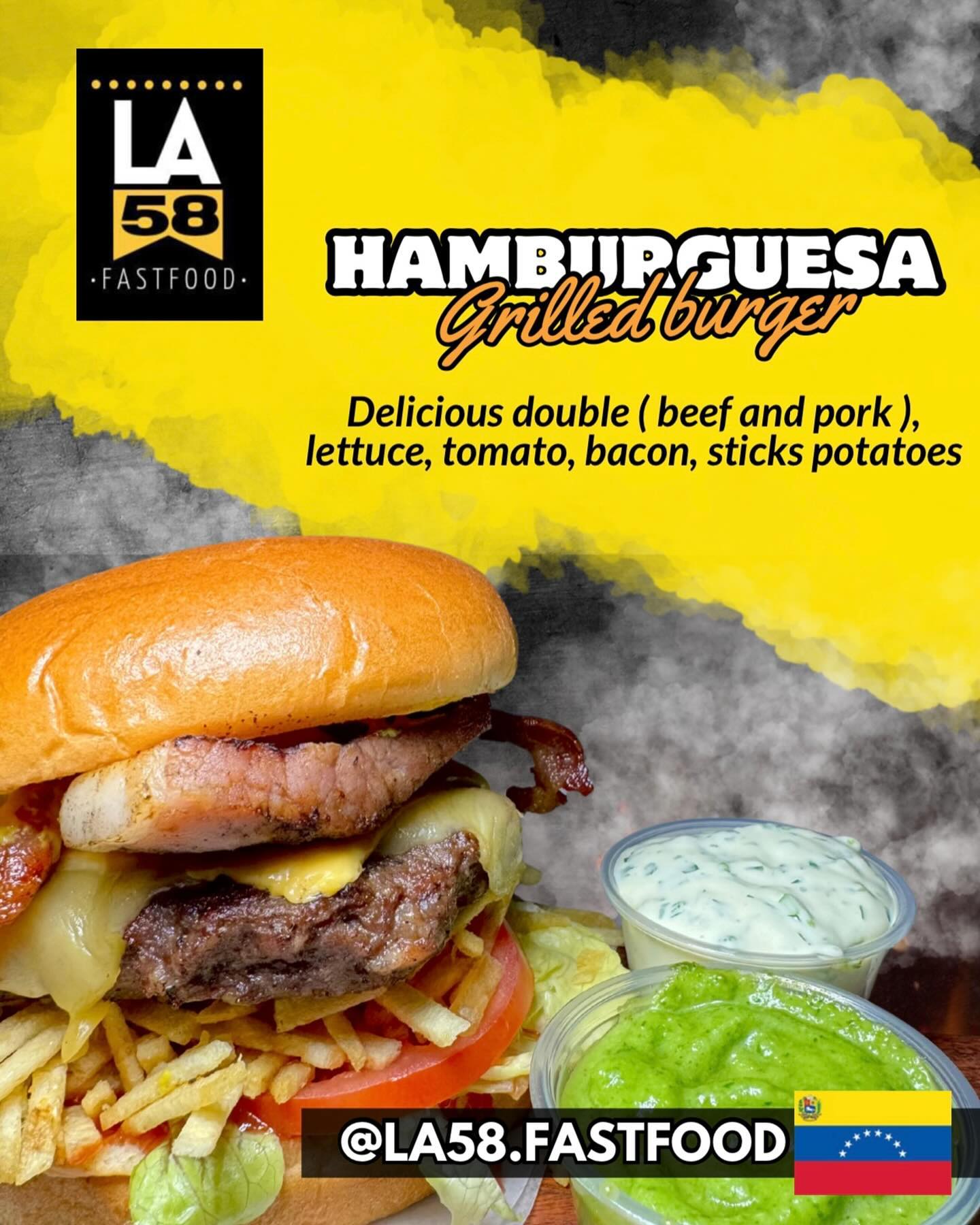 La58 FastFood Menu