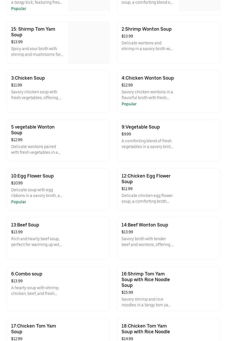 China Wok Express Menu