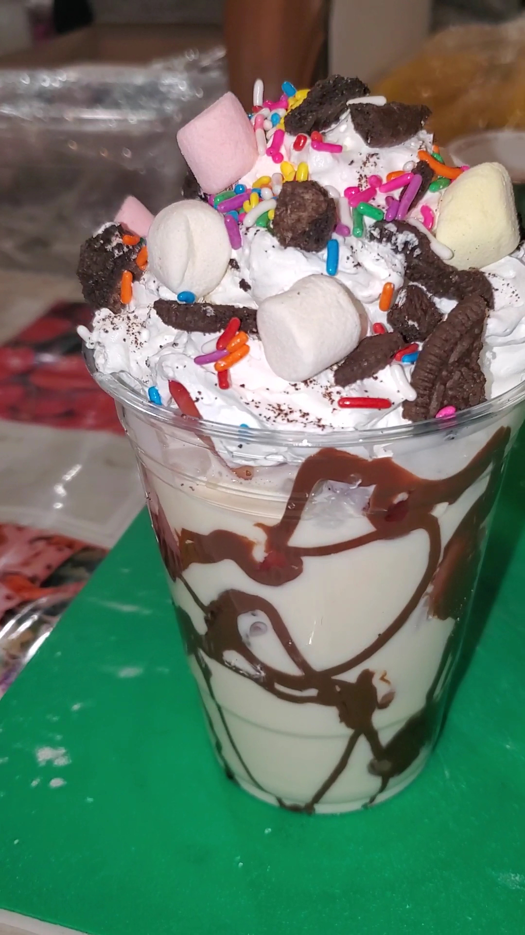 The lazy unicorn crepes Menu