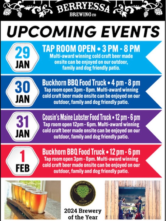 Berryessa Brewing Co. Winters