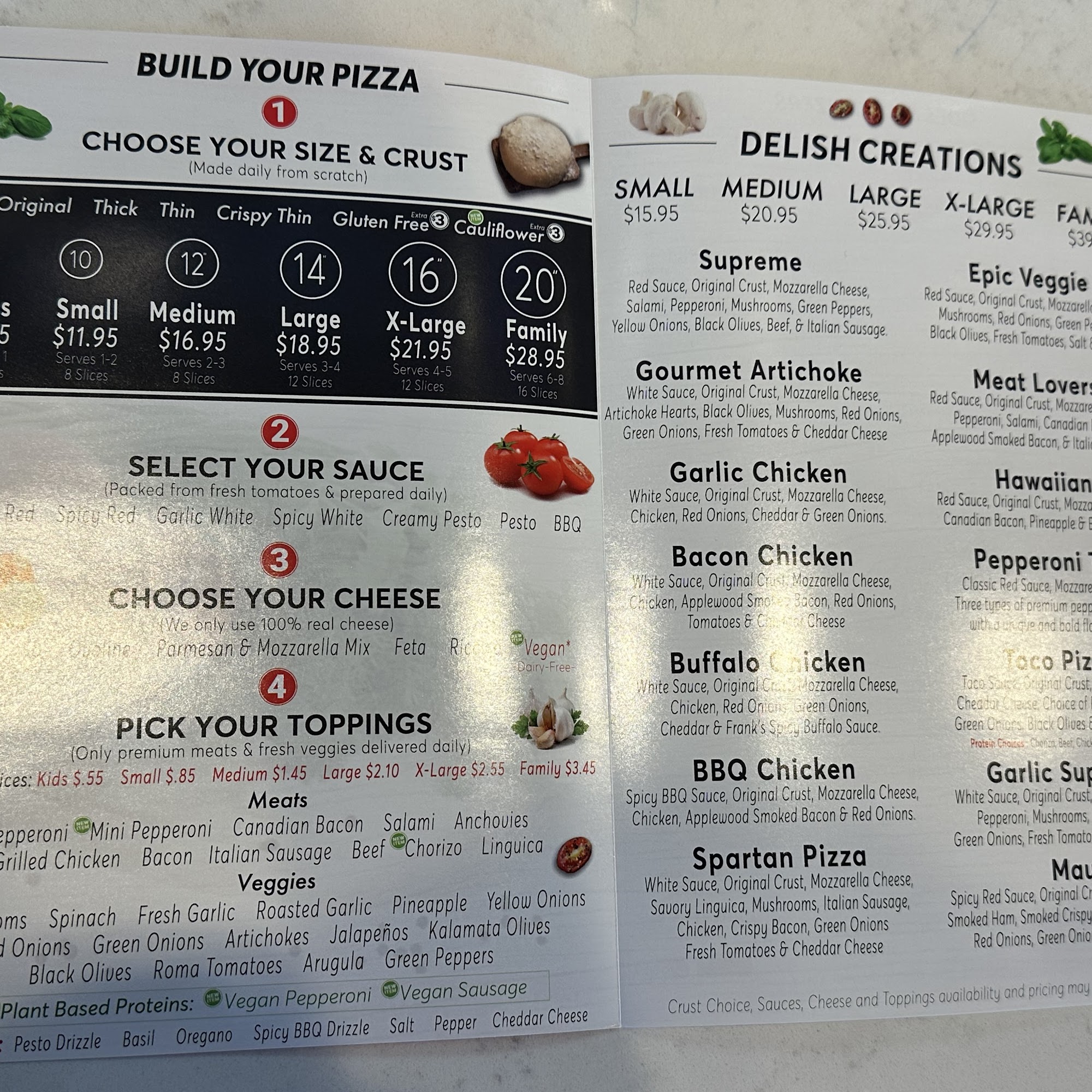 Delish Pizza Woodland