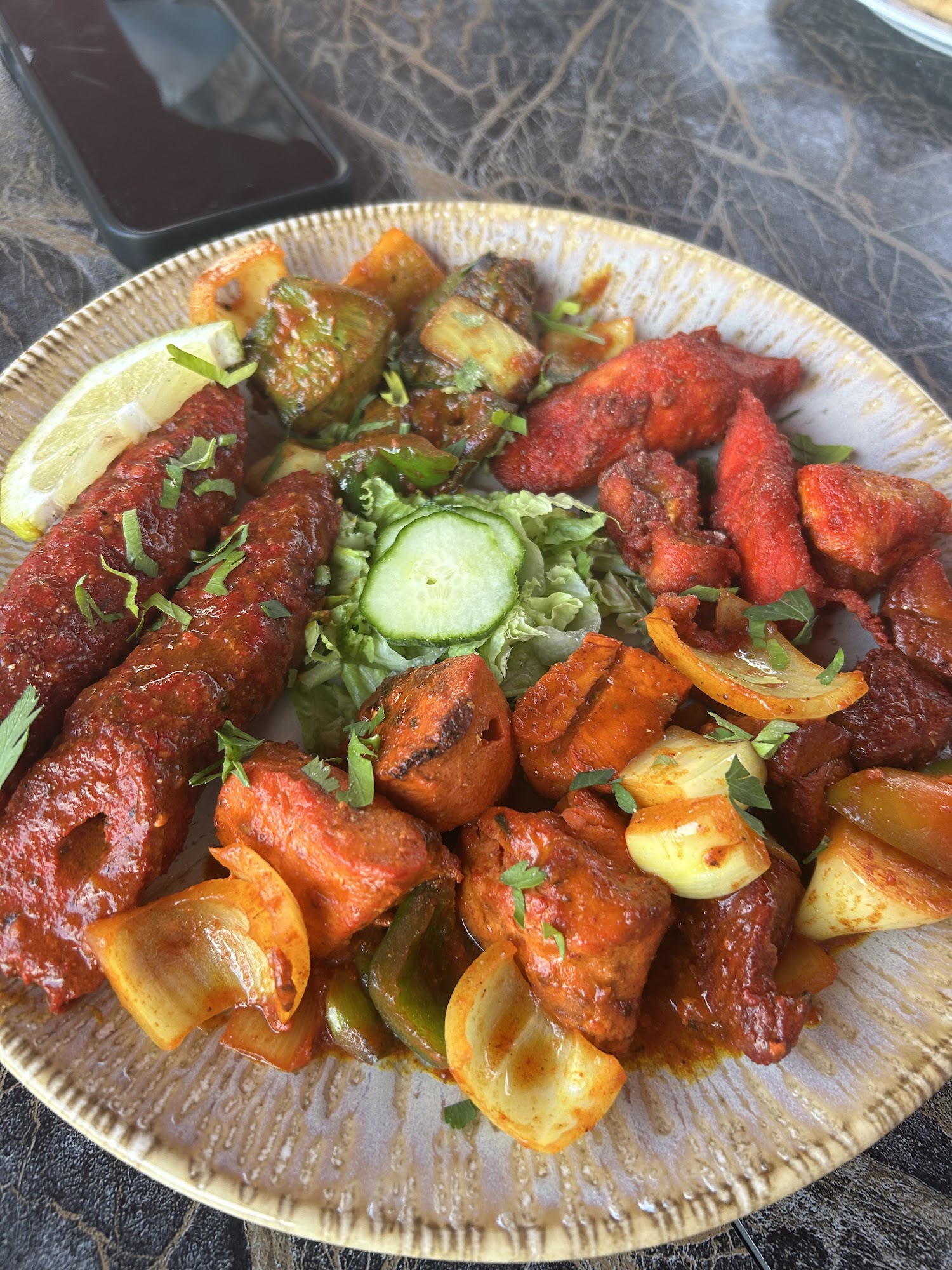 Kismat Tandoori Menu