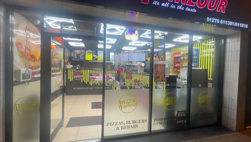 Pizza Parlour 20 Swine Market, Nantwich