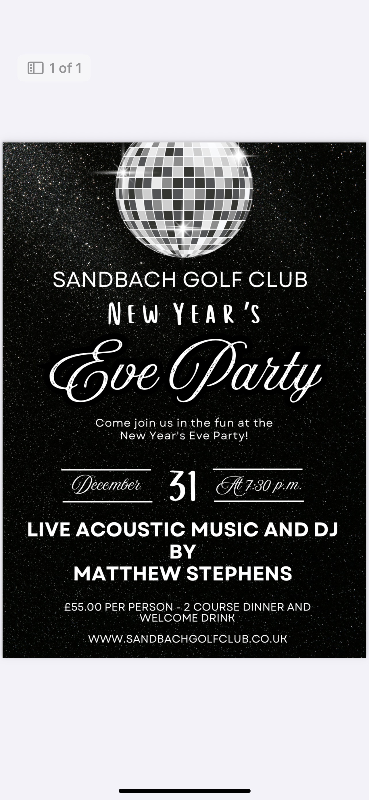 Sandbach Golf Course