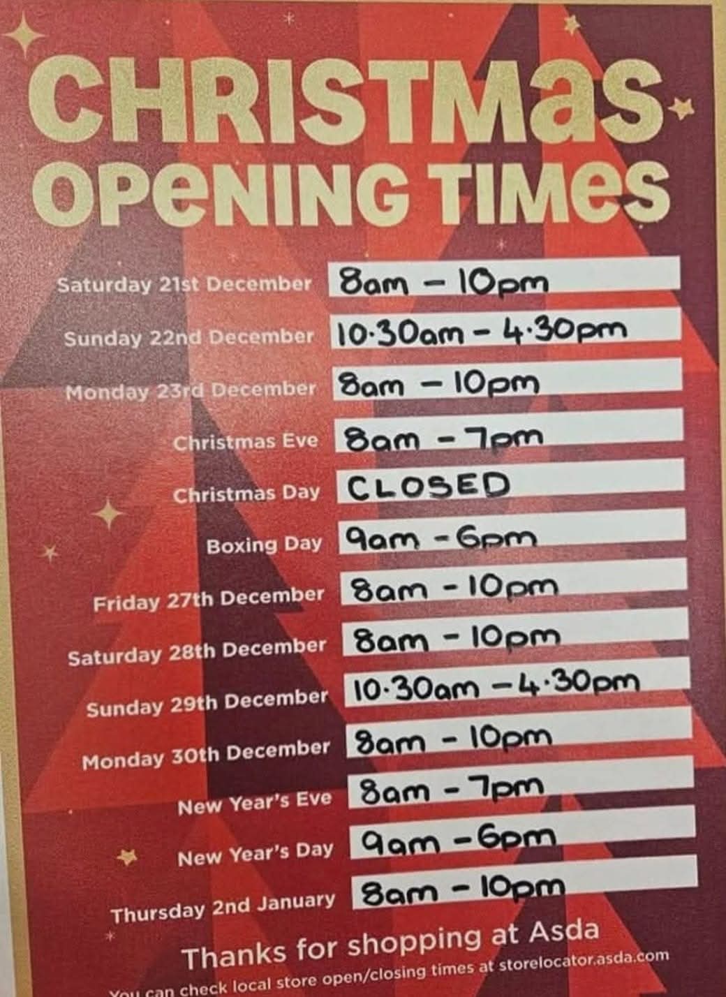 Asda Birchwood Superstore