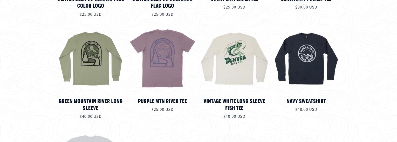 Denver Beer Co. Olde Town Arvada Menu