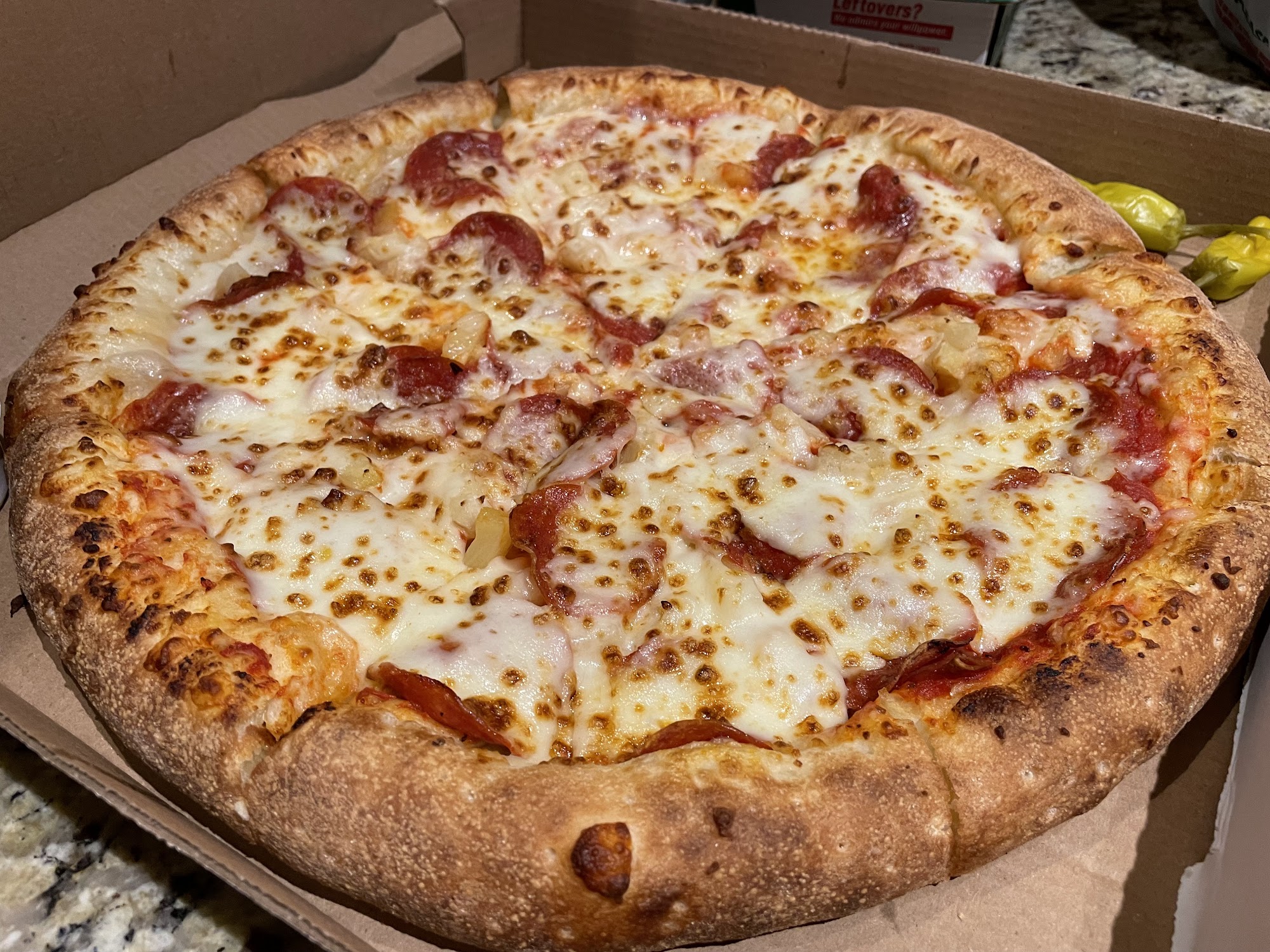 Papa Johns Pizza Menu