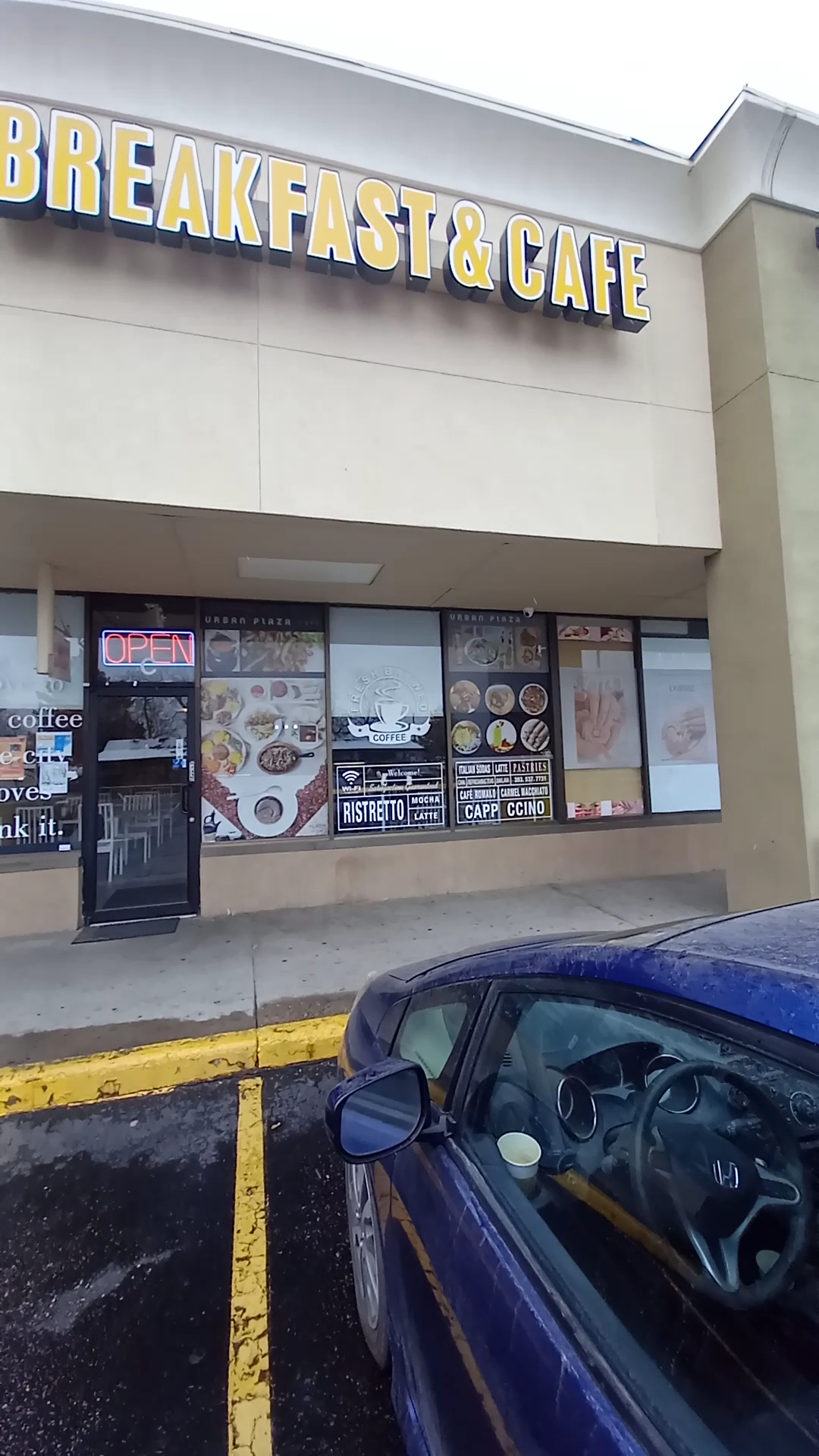 Urban Plaza Cafe Menu