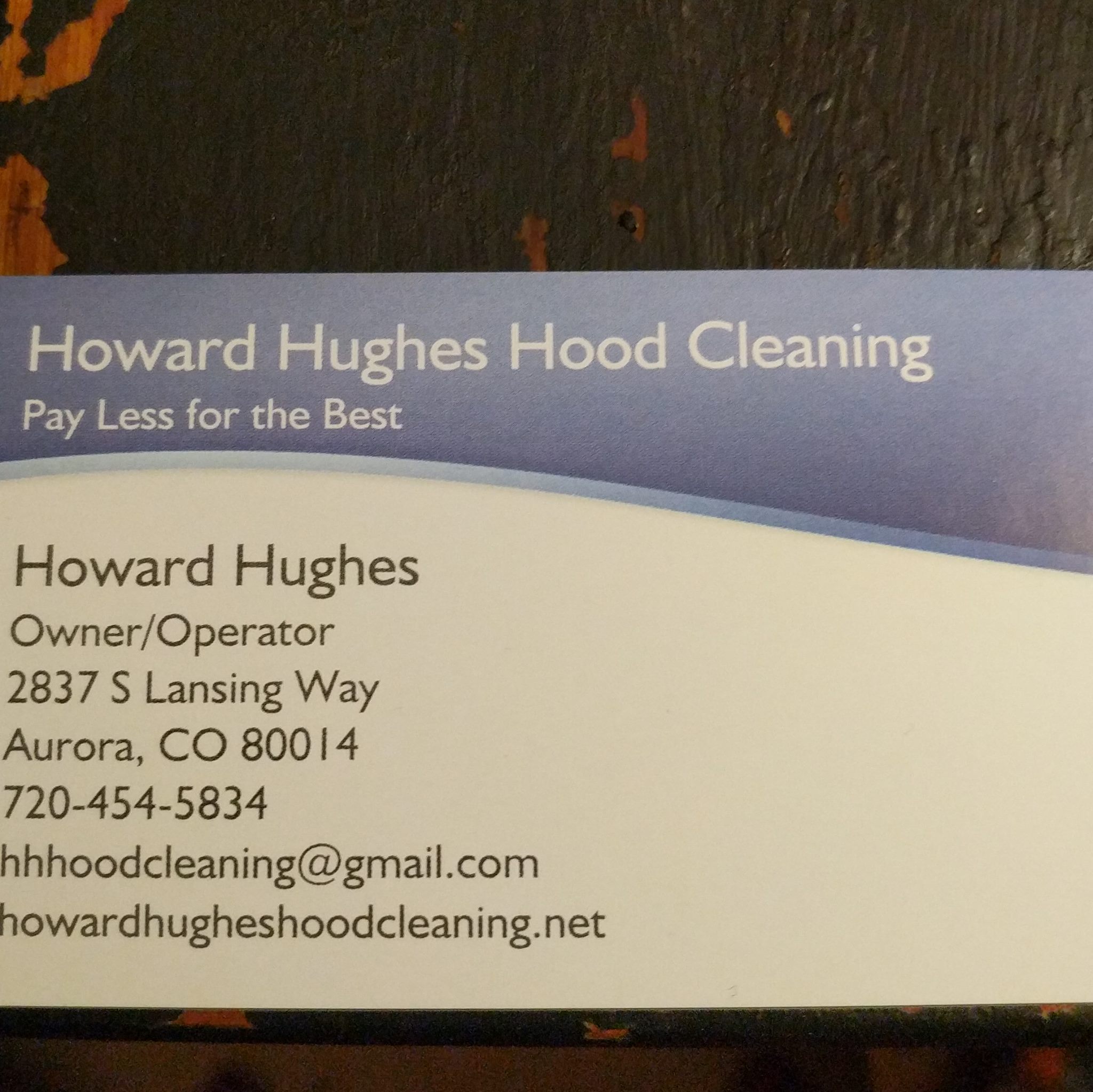 Howard Hughes Hood Cleaning