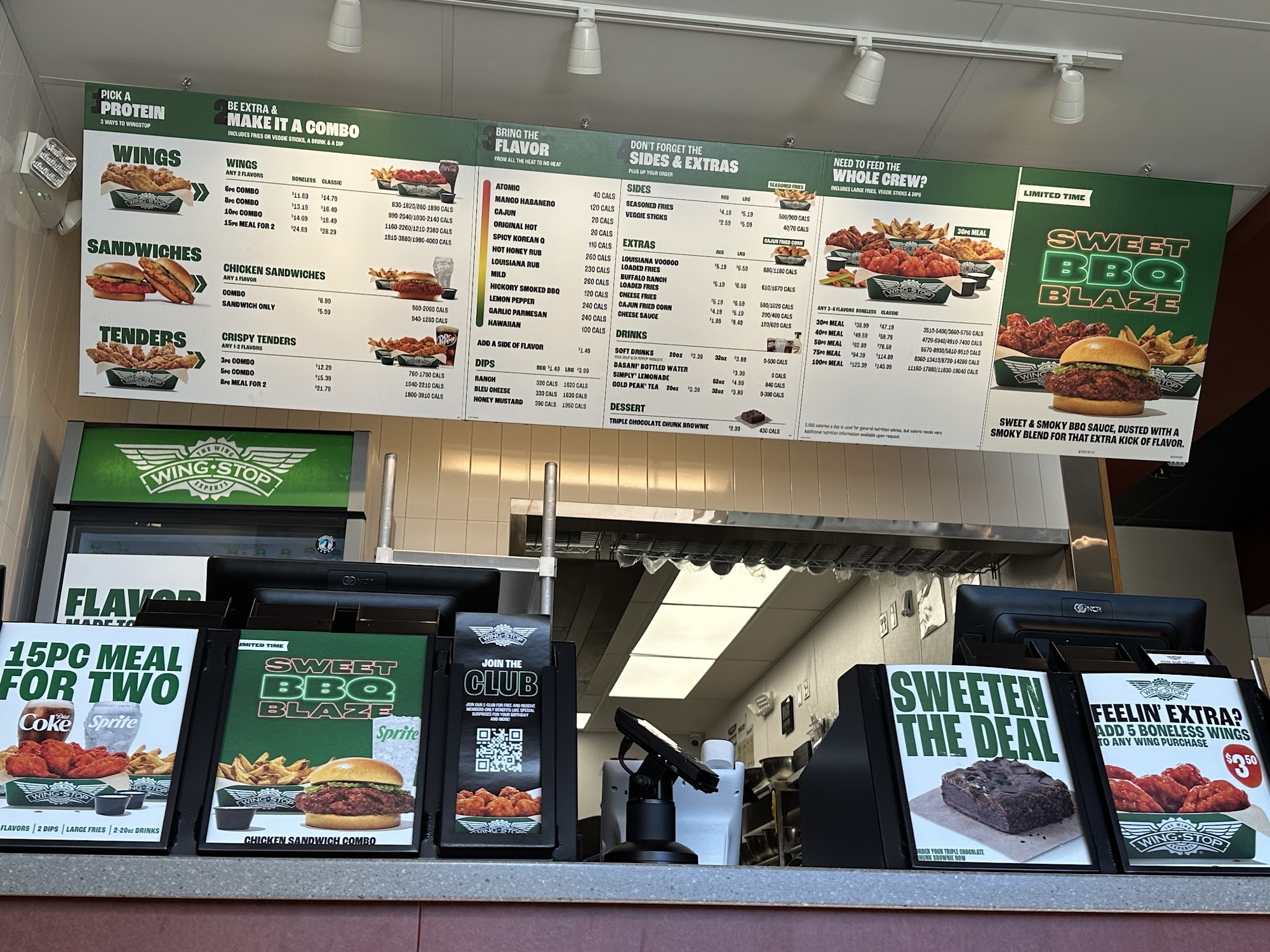 Wingstop Menu