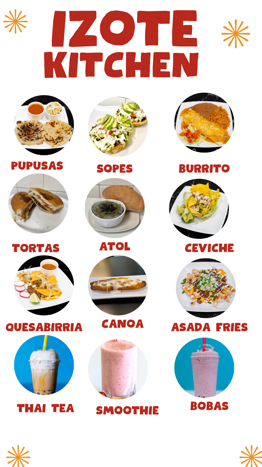 Izote kitchen Menu