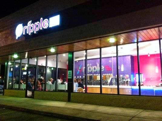 Ripple Frozen Yogurt Menu