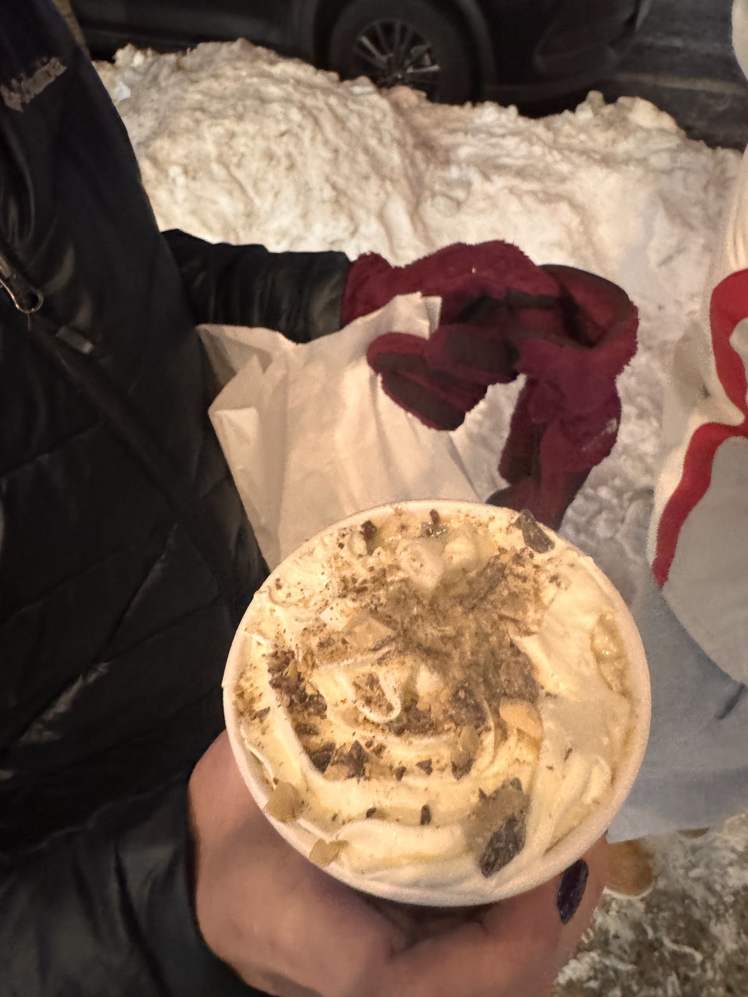 Mountain top Hot Chocolate shop Breckenridge