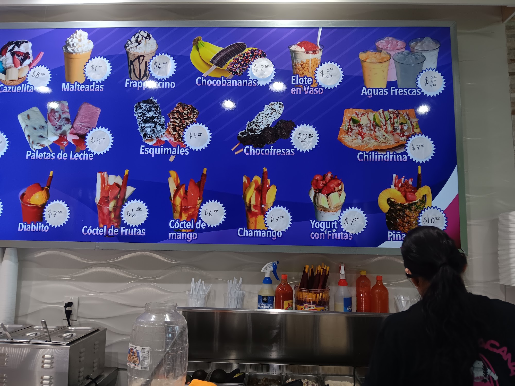 La Michoacana Es Natural Menu