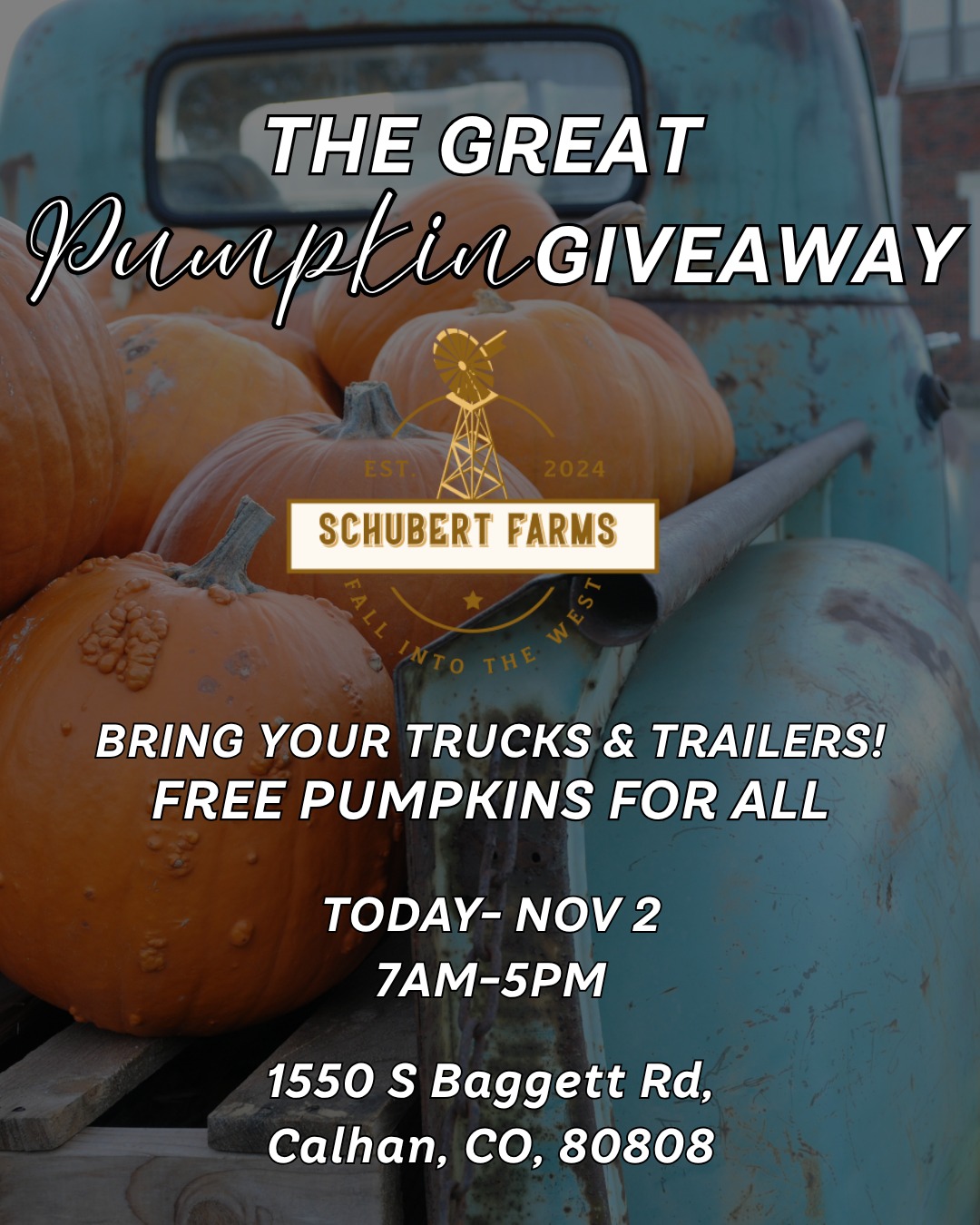 Schubert Sod Farm 1555 S Baggett Rd, Calhan Colorado 80808