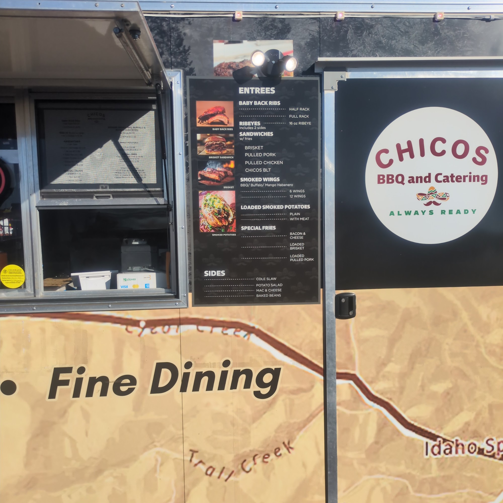 CHICOS BBQ and Catering Menu