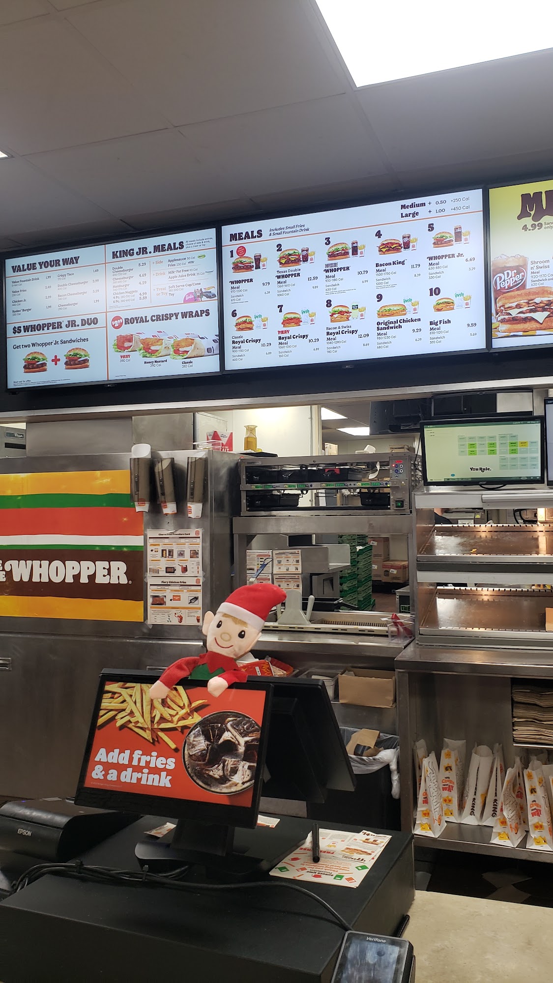Burger King Menu