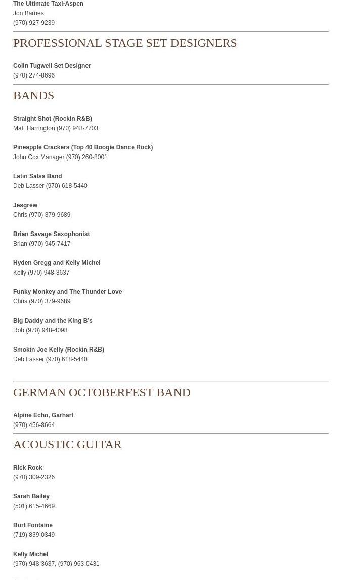 Bravo Fine Catering Menu