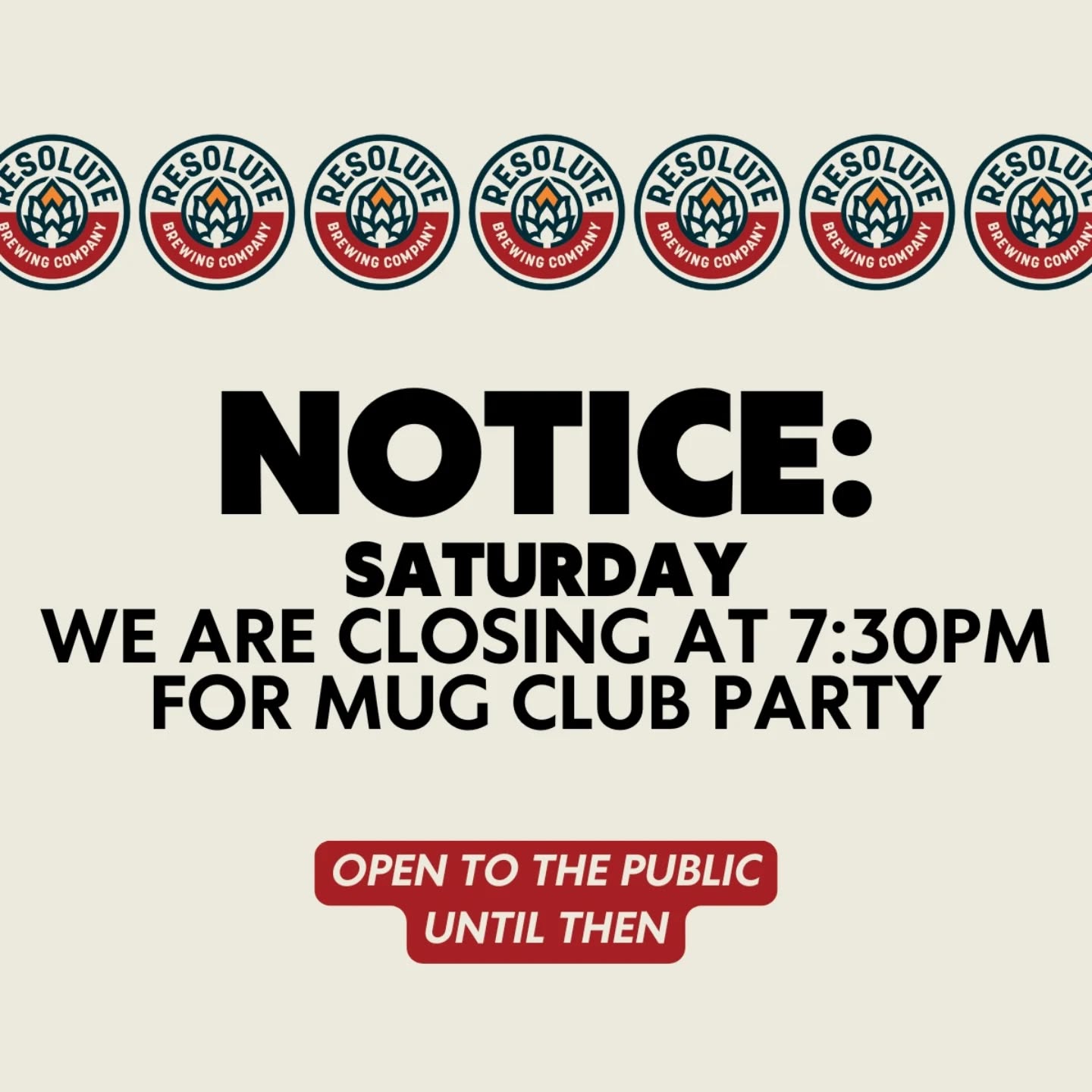 Resolute Brewing Company Centennial