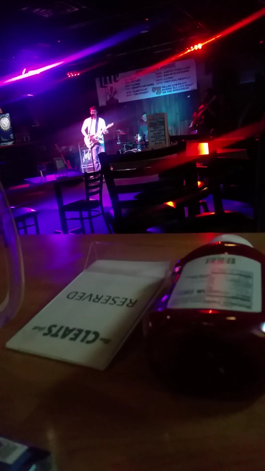 Cleats Bar & Grill Menu