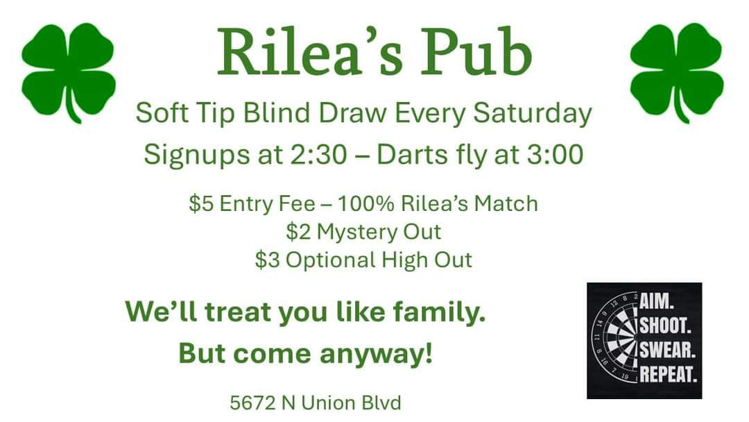 Rilea's Pub Menu