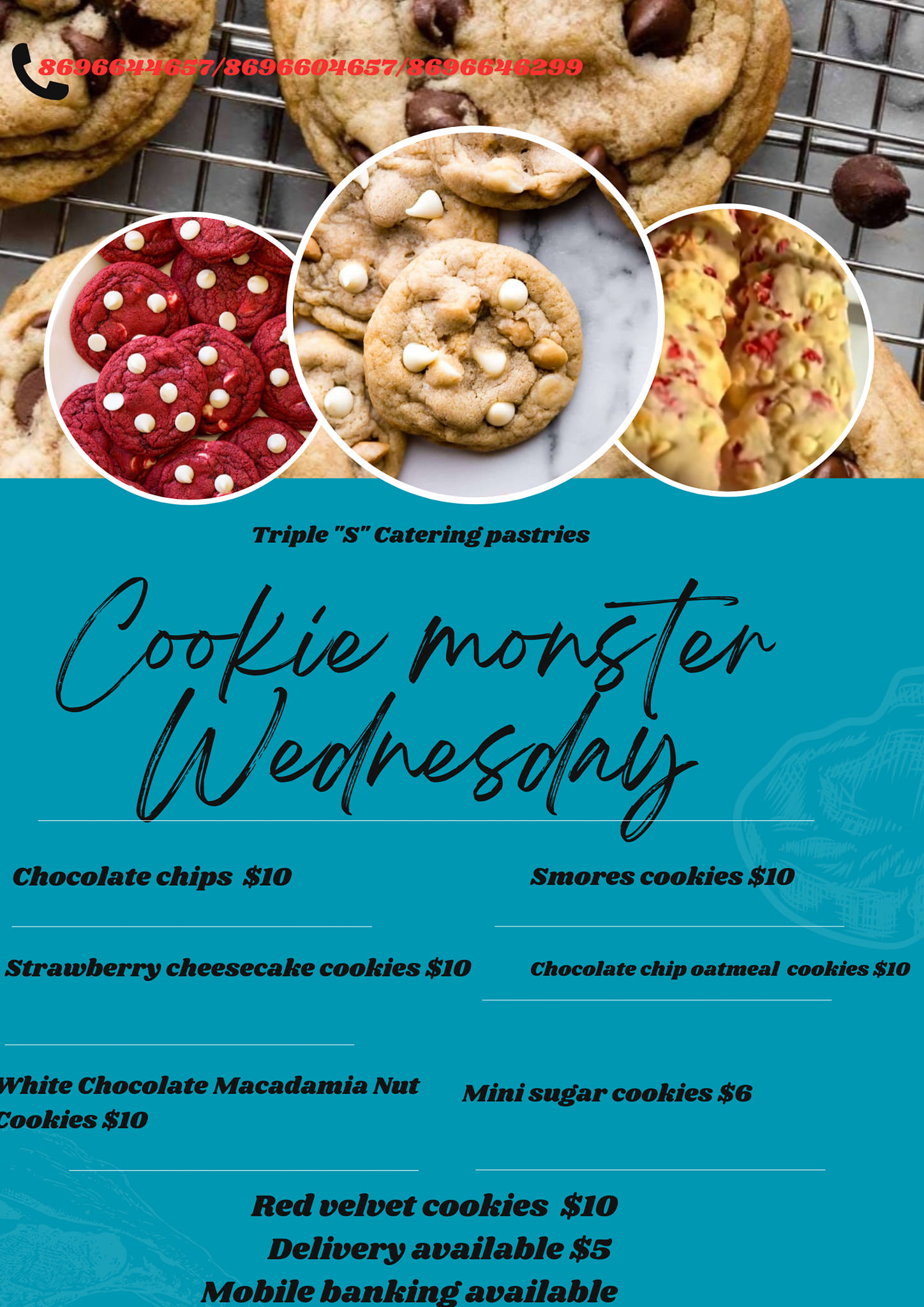 Triple S Mobile foods & Catering LLC Menu