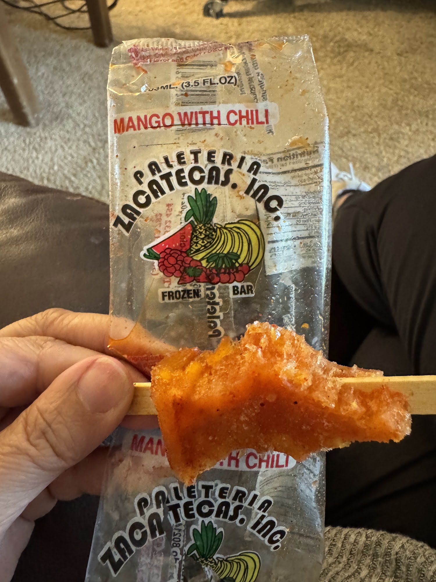 Paleteria zacatecas Menu