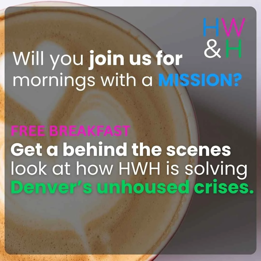 Housed Working and Healthy Menu