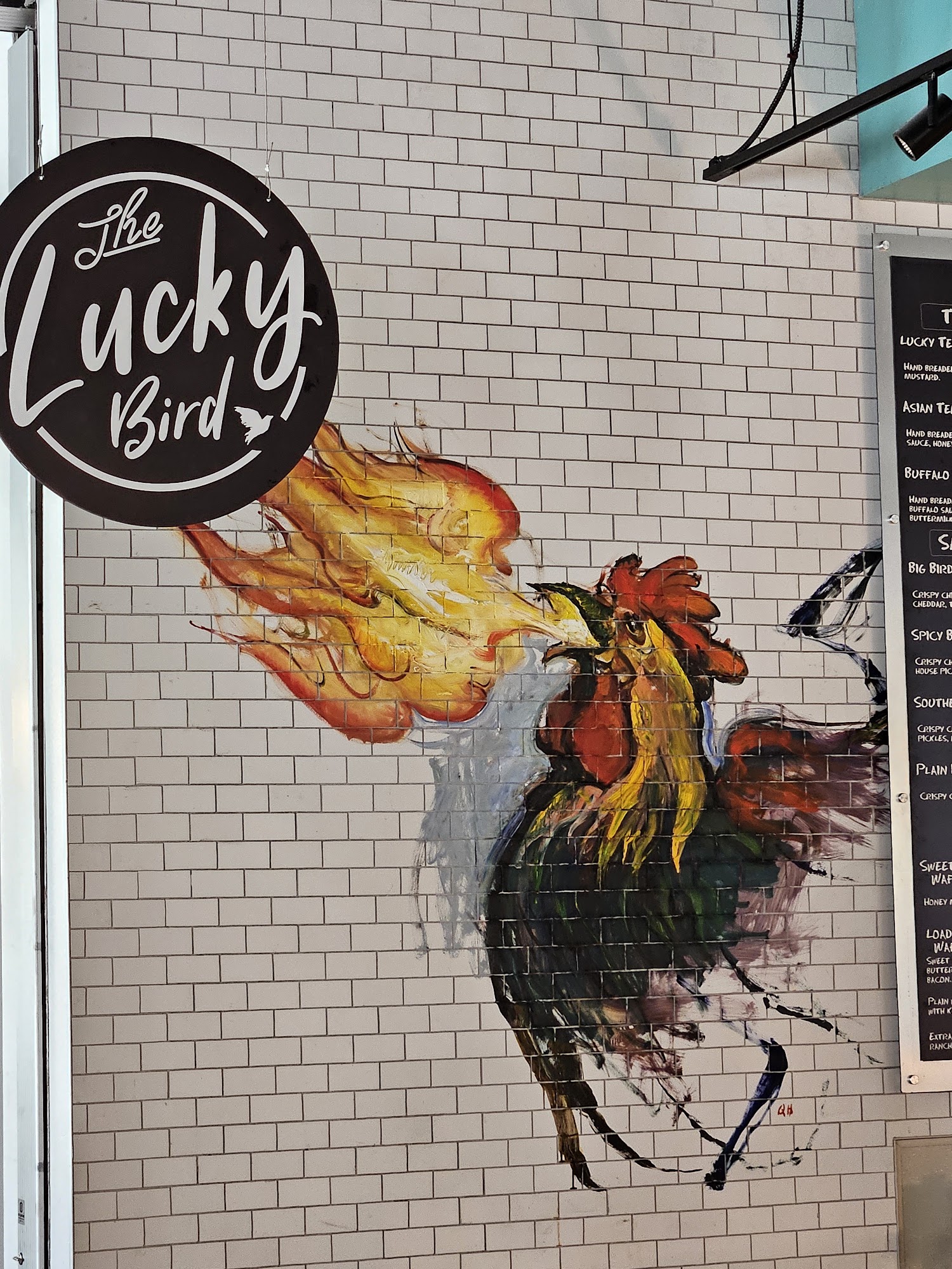 Lucky Bird Menu