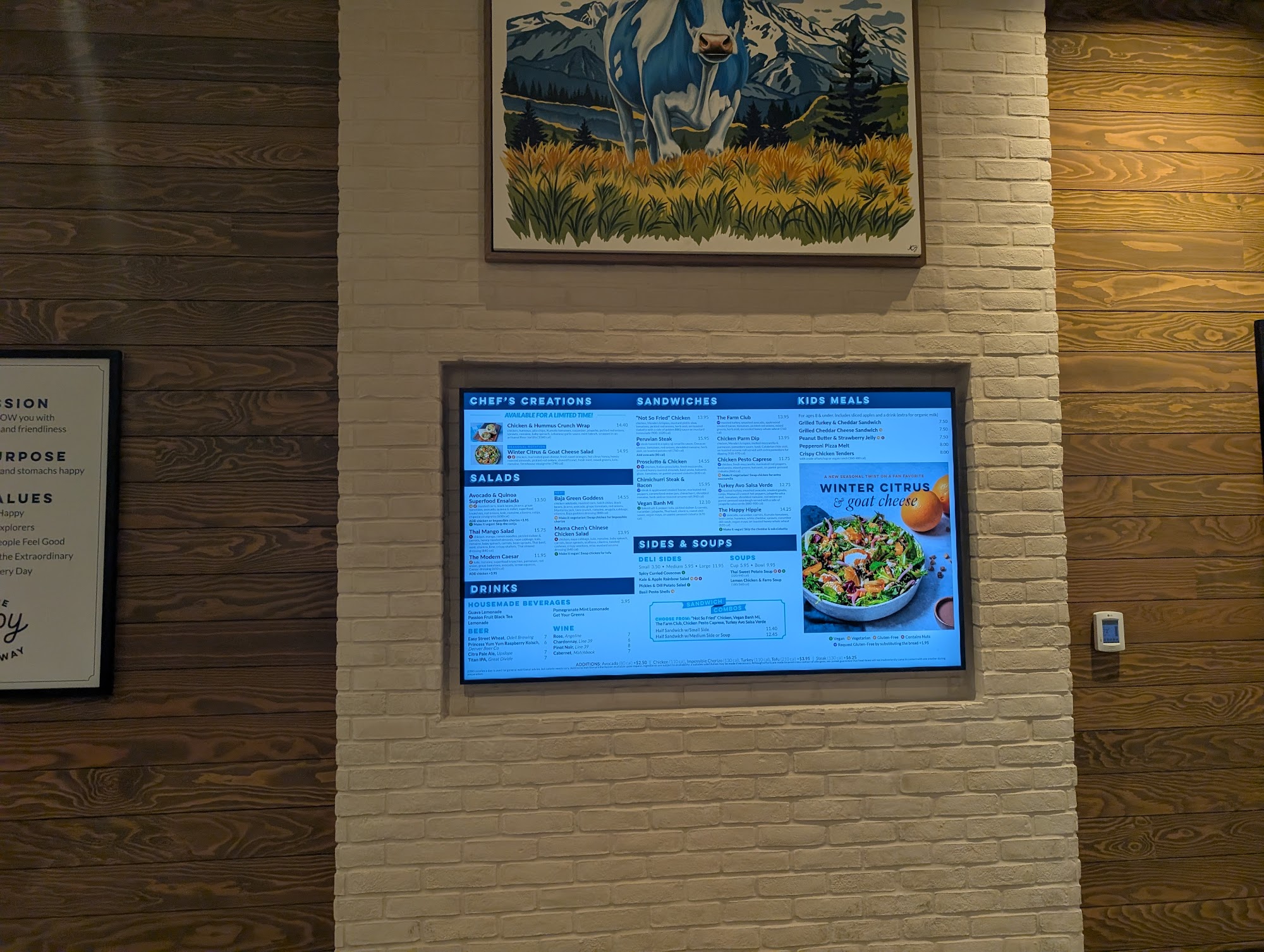 Mendocino Farms Menu