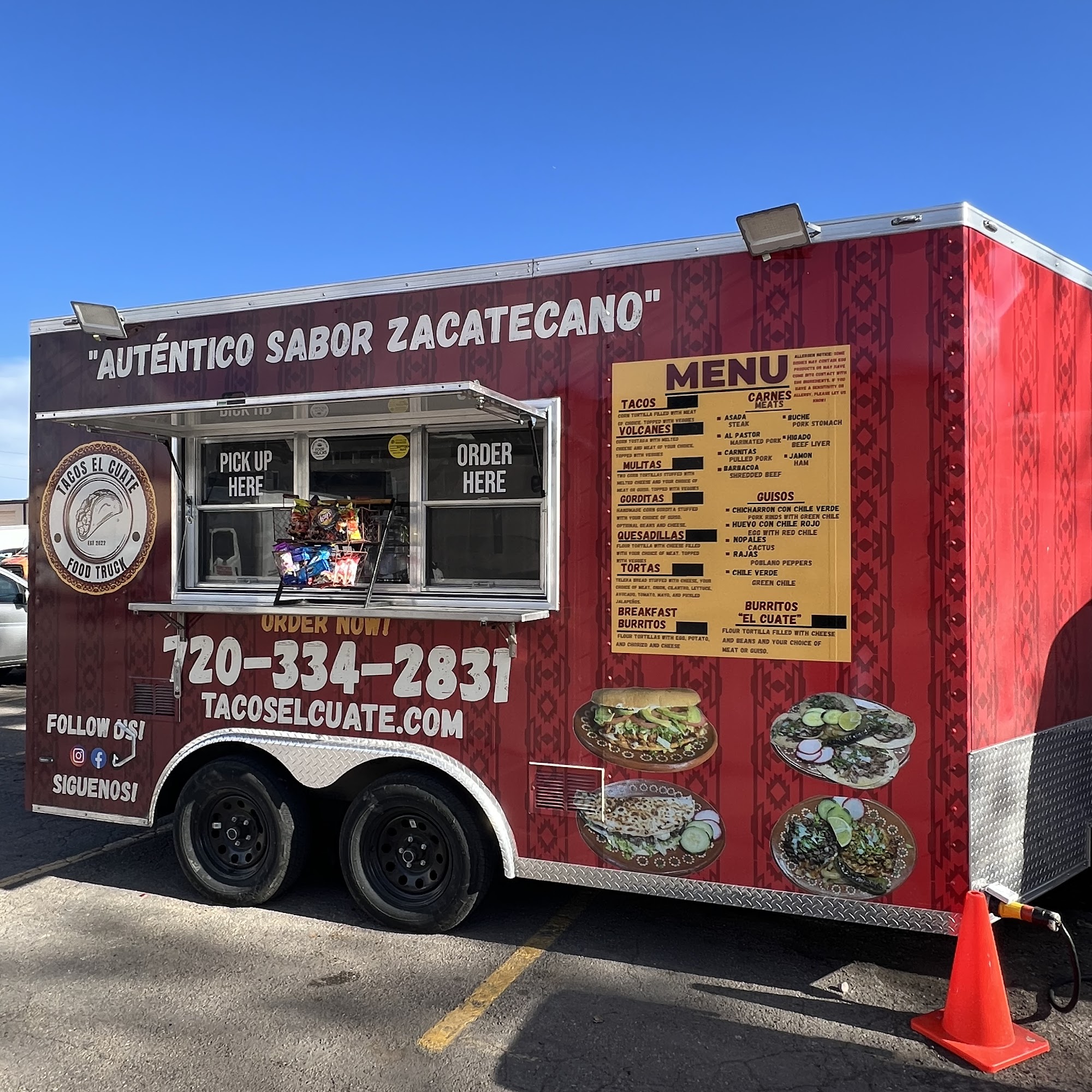 Tacos El Cuate Menu