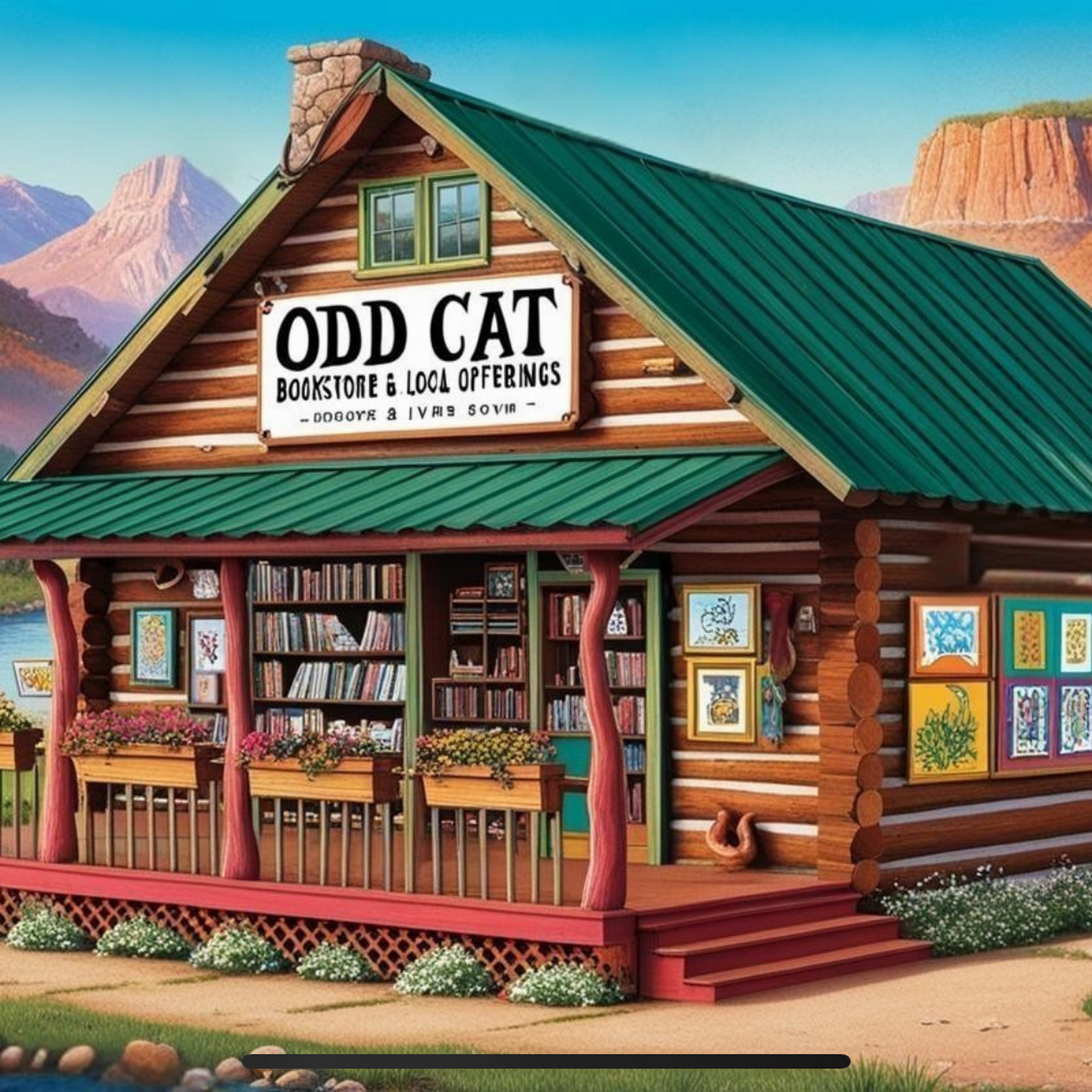Odd Cat Bookstore & Local Creations Dolores