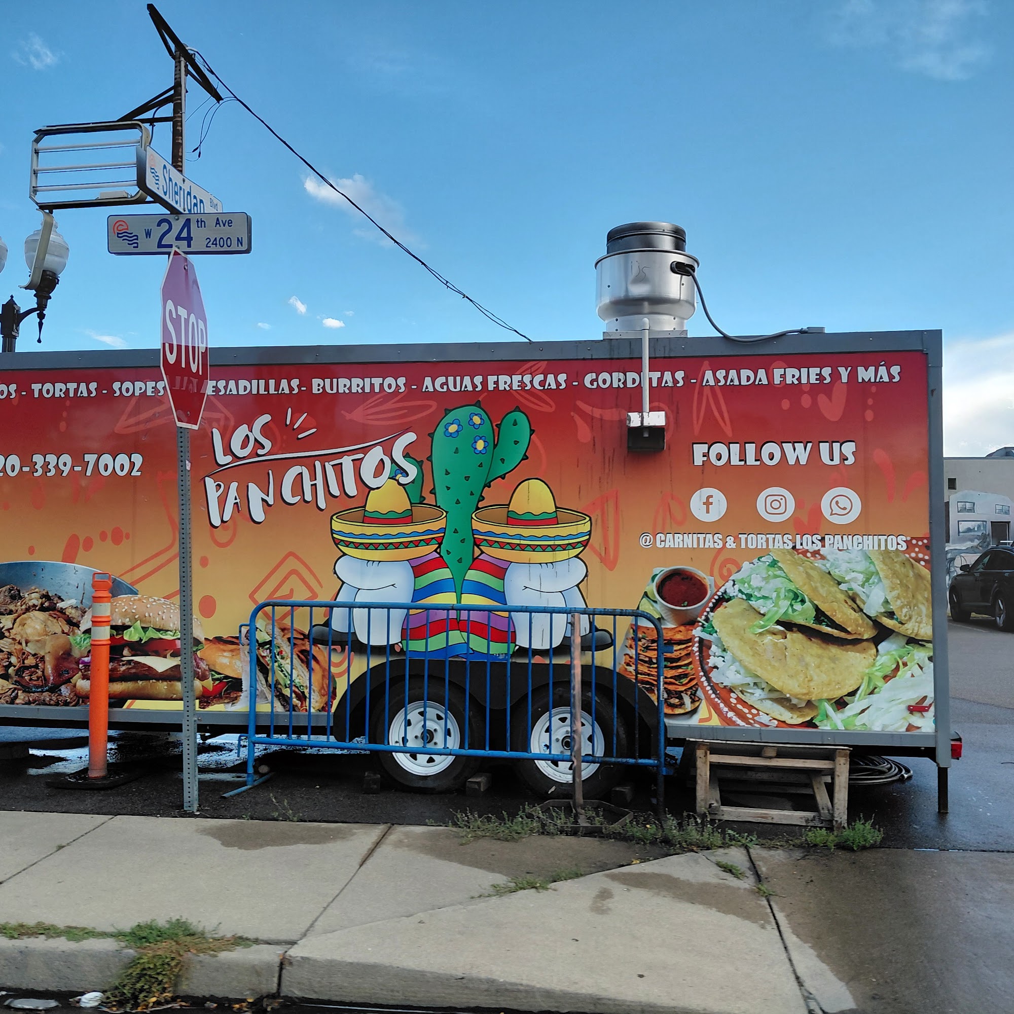 Los Panchitos Menu