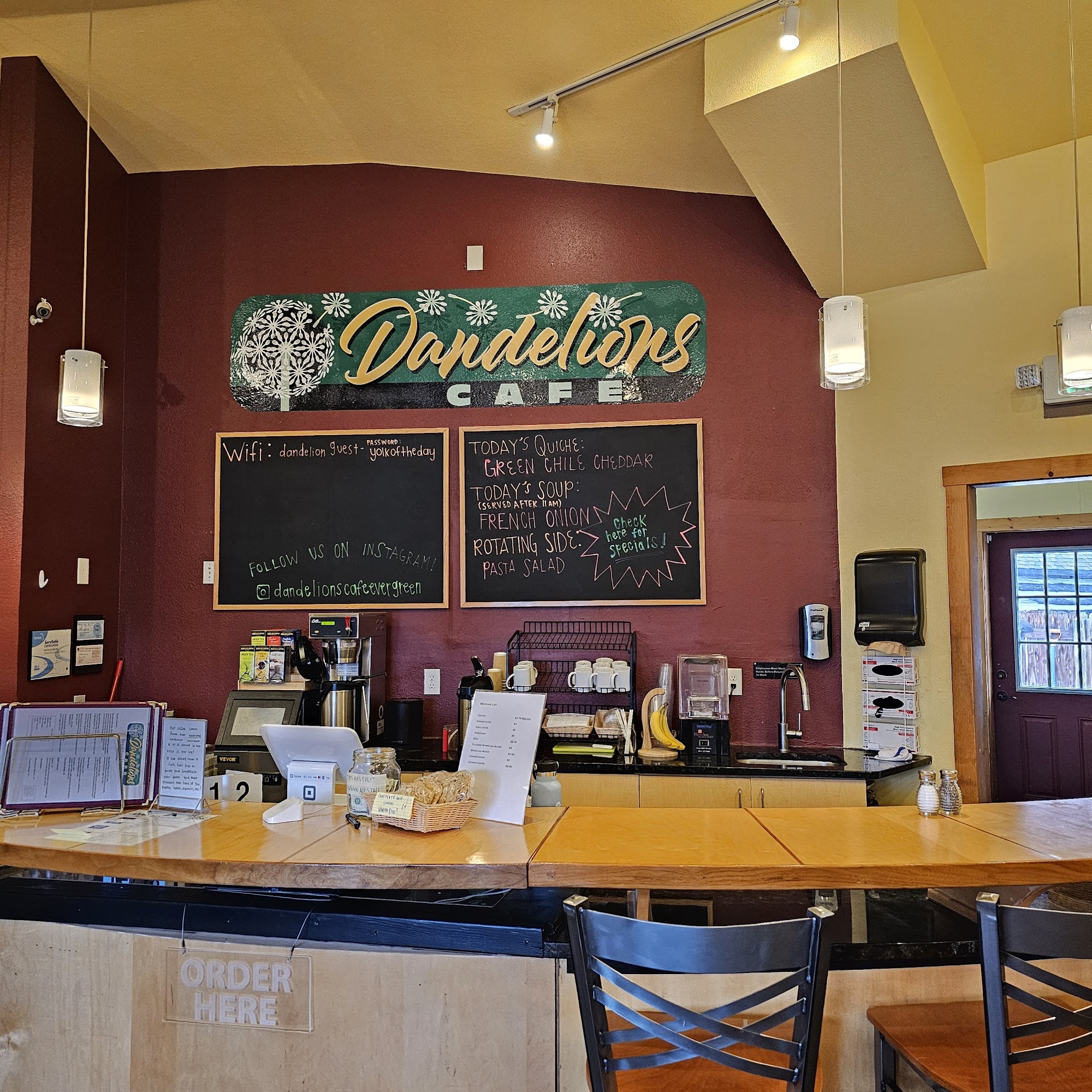 Dandelions Cafe Evergreen