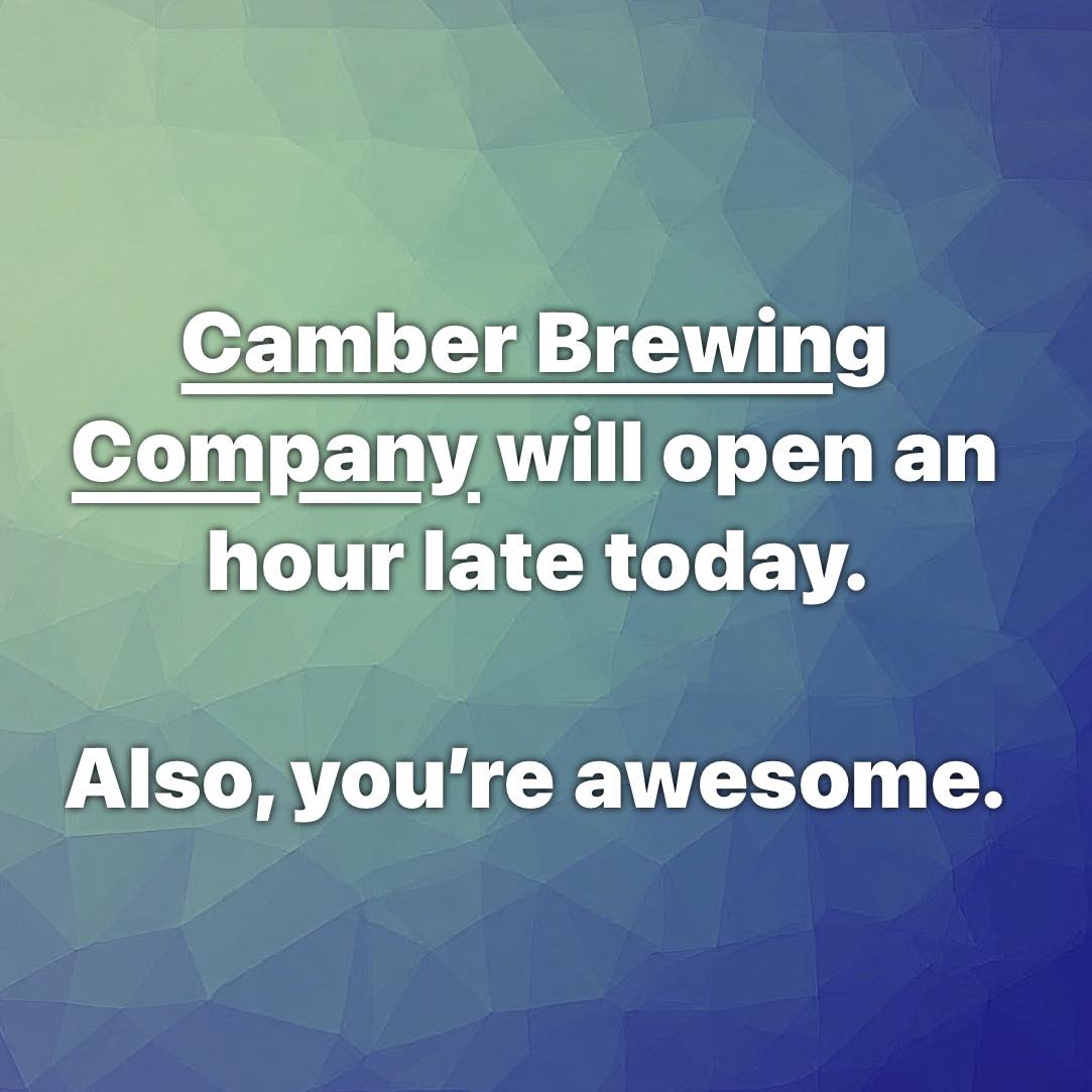 Camber Brewing Company Fraser