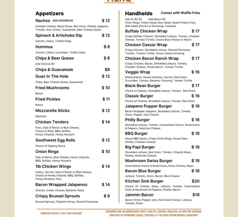 MeCo Coffee Collective Menu