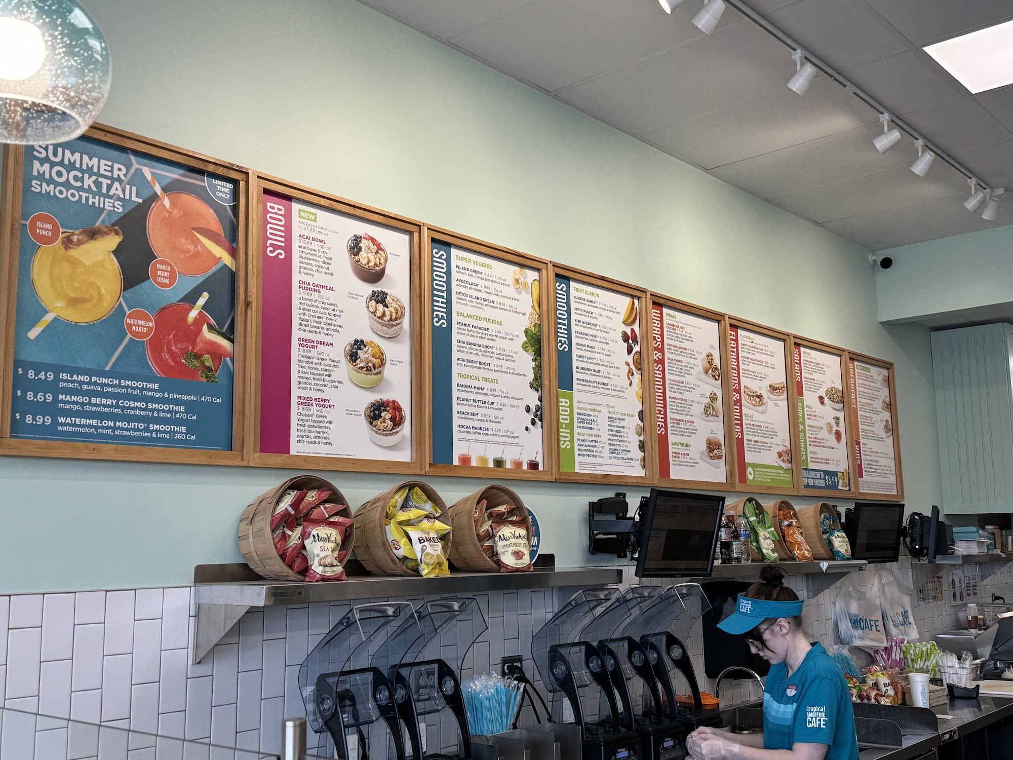 Tropical Smoothie Cafe Menu
