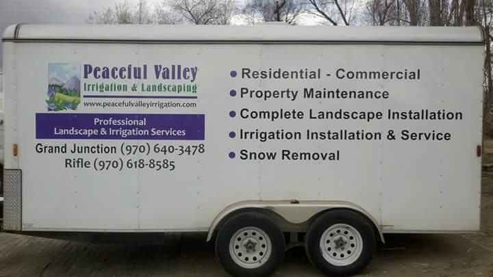 Peaceful Valley Irrigation & Landscaping 489 1/2 Sparn St, Grand Junction Colorado 81501