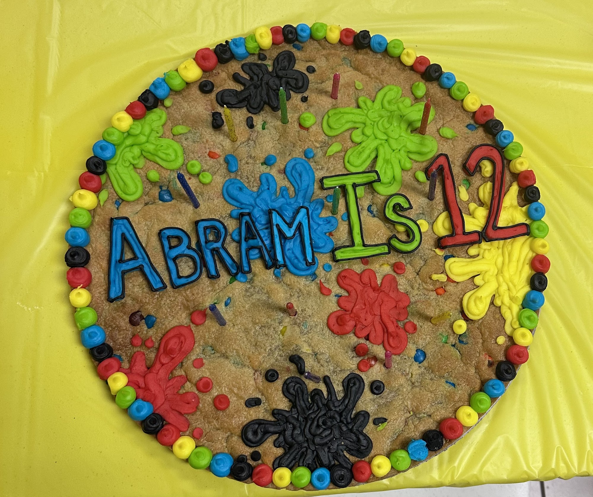 Eileen's Colossal Cookies Menu