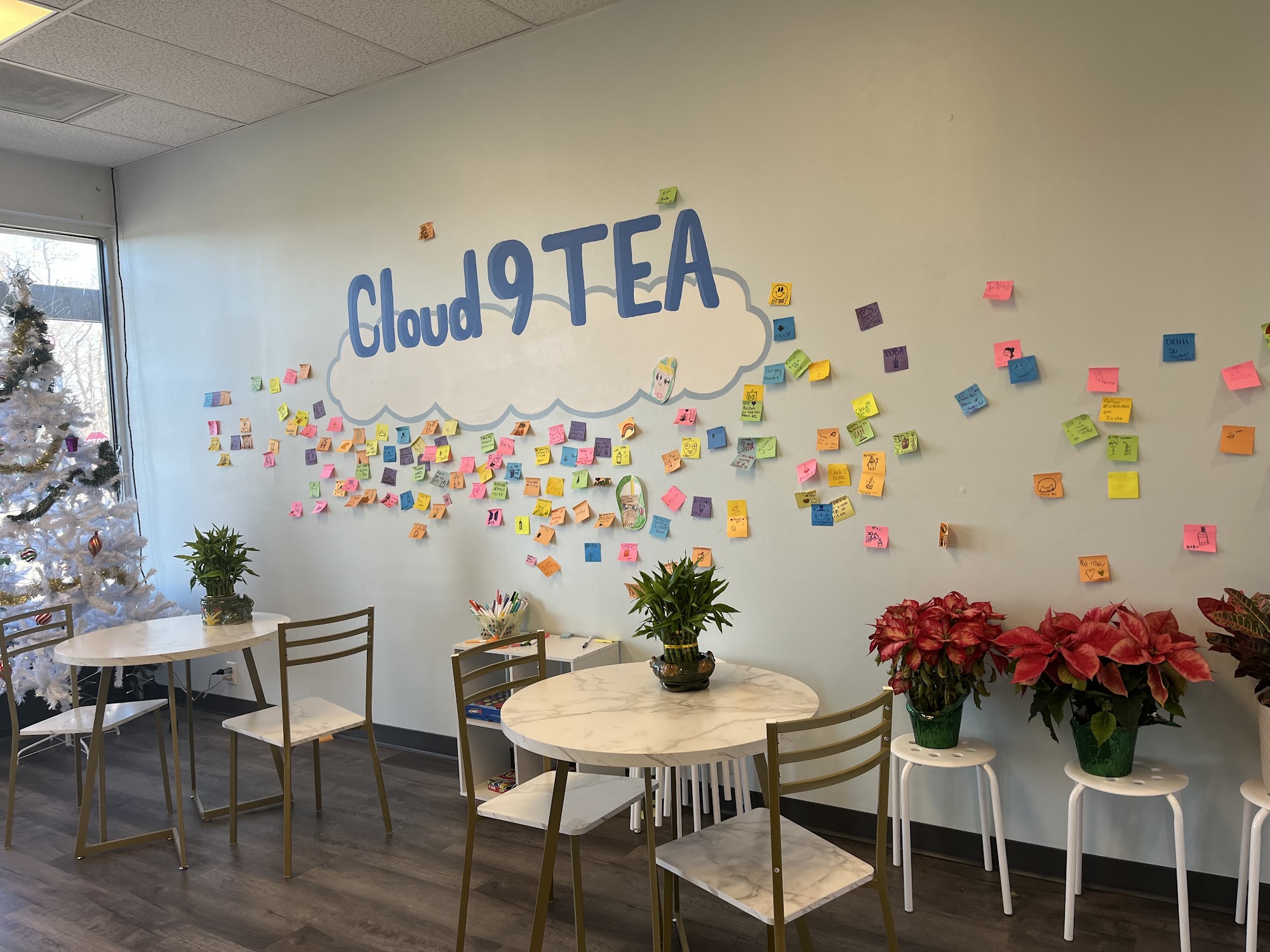 CLOUD 9 TEA Menu