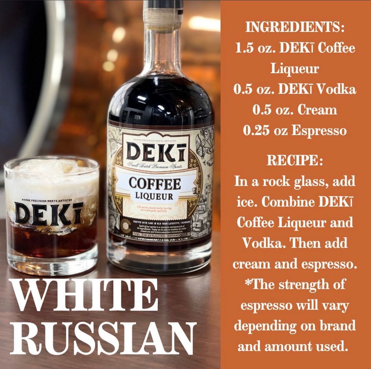 DEKI Disillery and Cocktails Lafayette