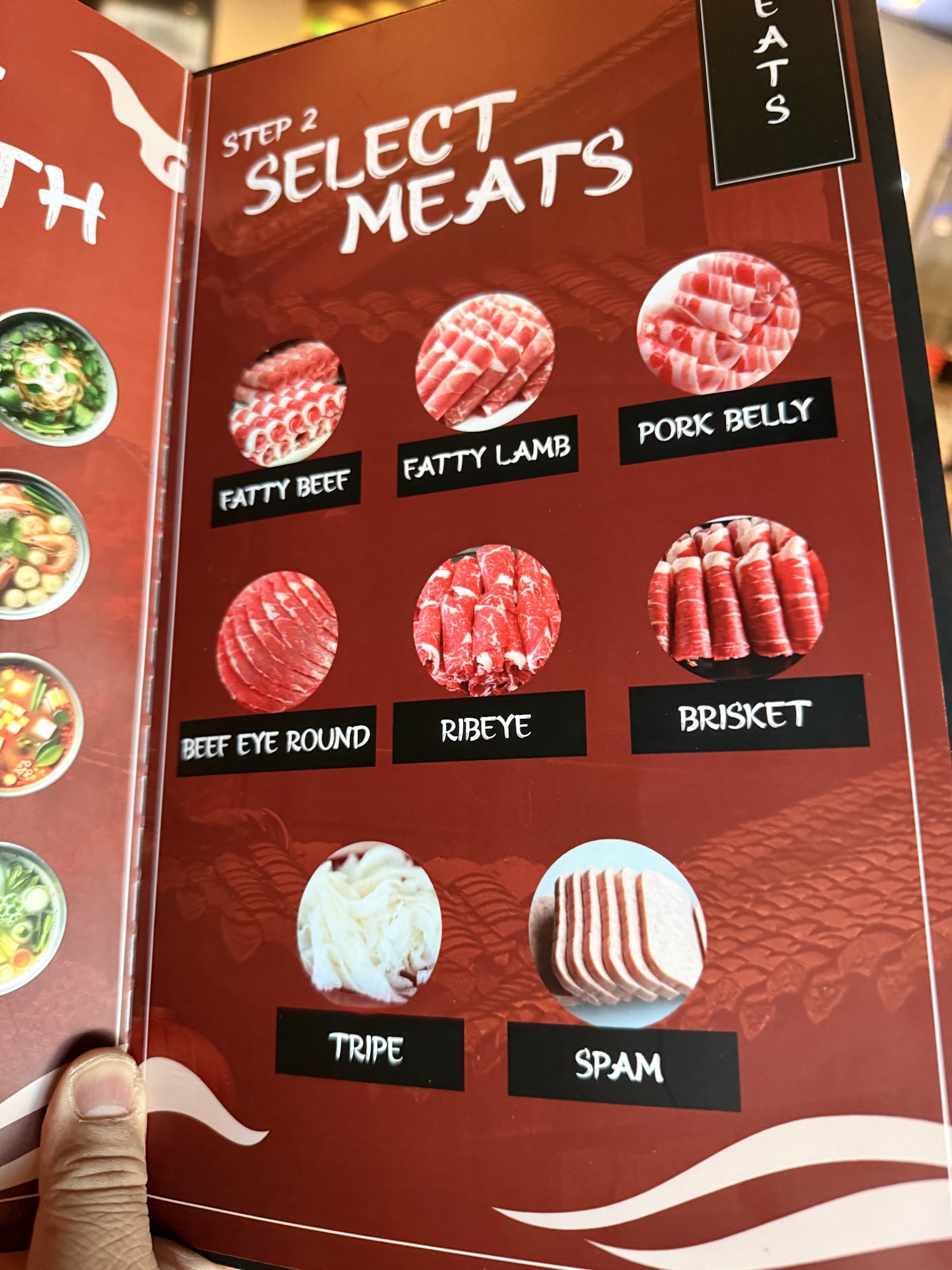 Hotpot Den Menu