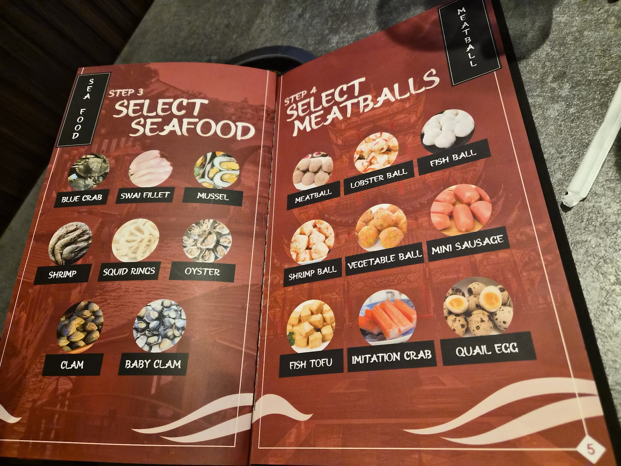 Hotpot Den Menu