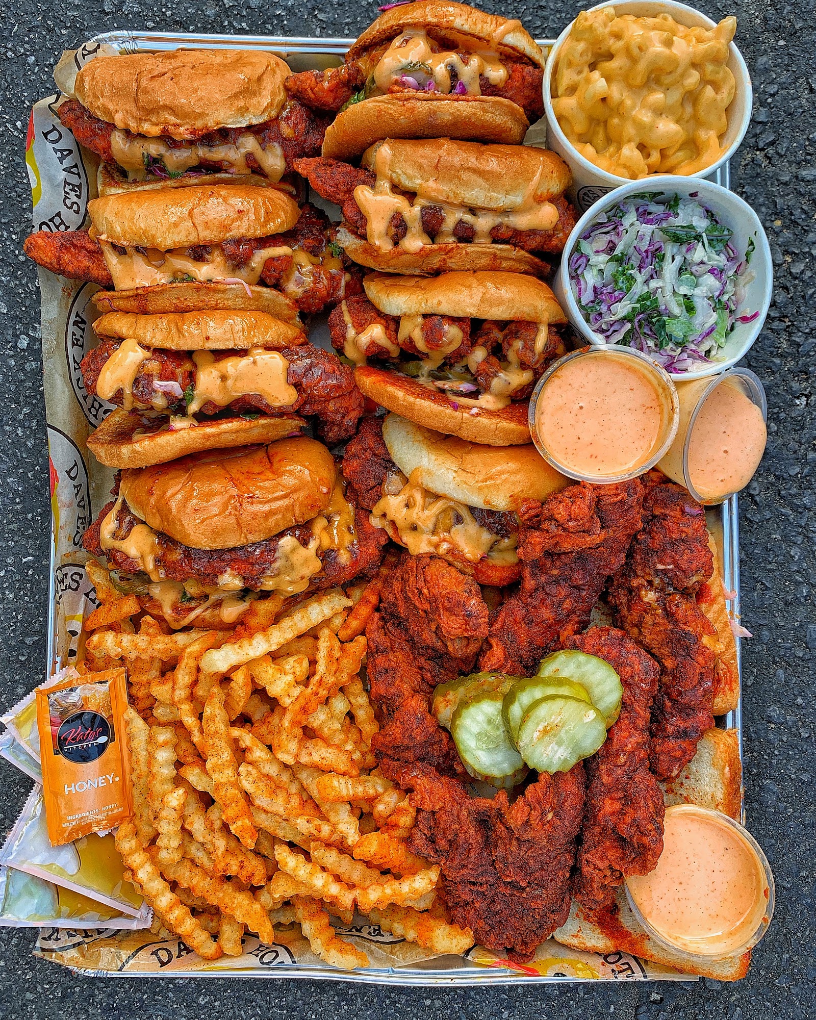 Dave's Hot Chicken Menu