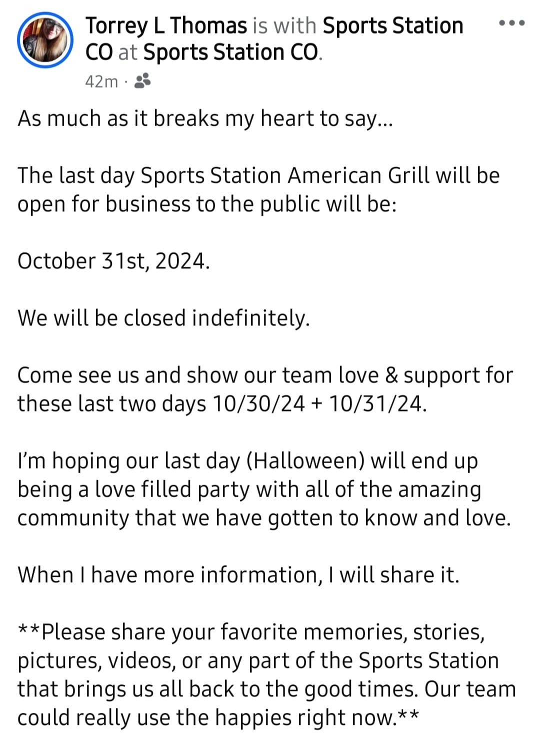 Photo credit: facebook