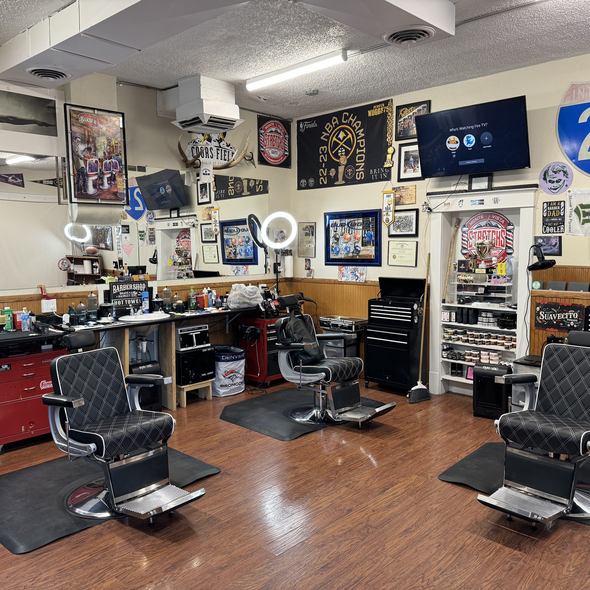 Stretchs Barbershop 39 Washington St, Monte Vista Colorado 81144