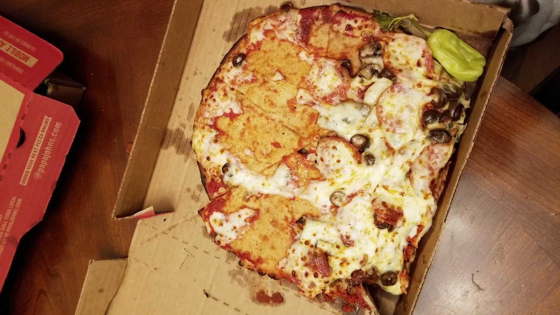 Papa Johns Pizza Menu