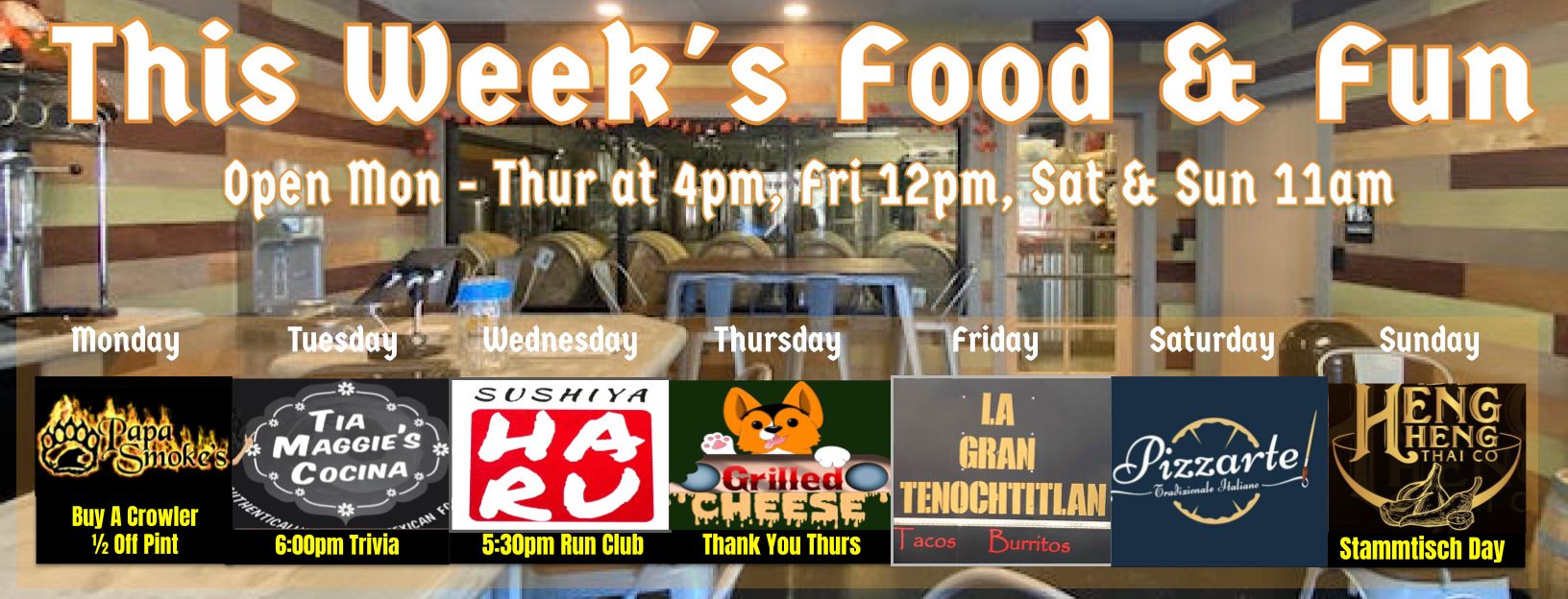 Black Forest Brewing Company East Menu