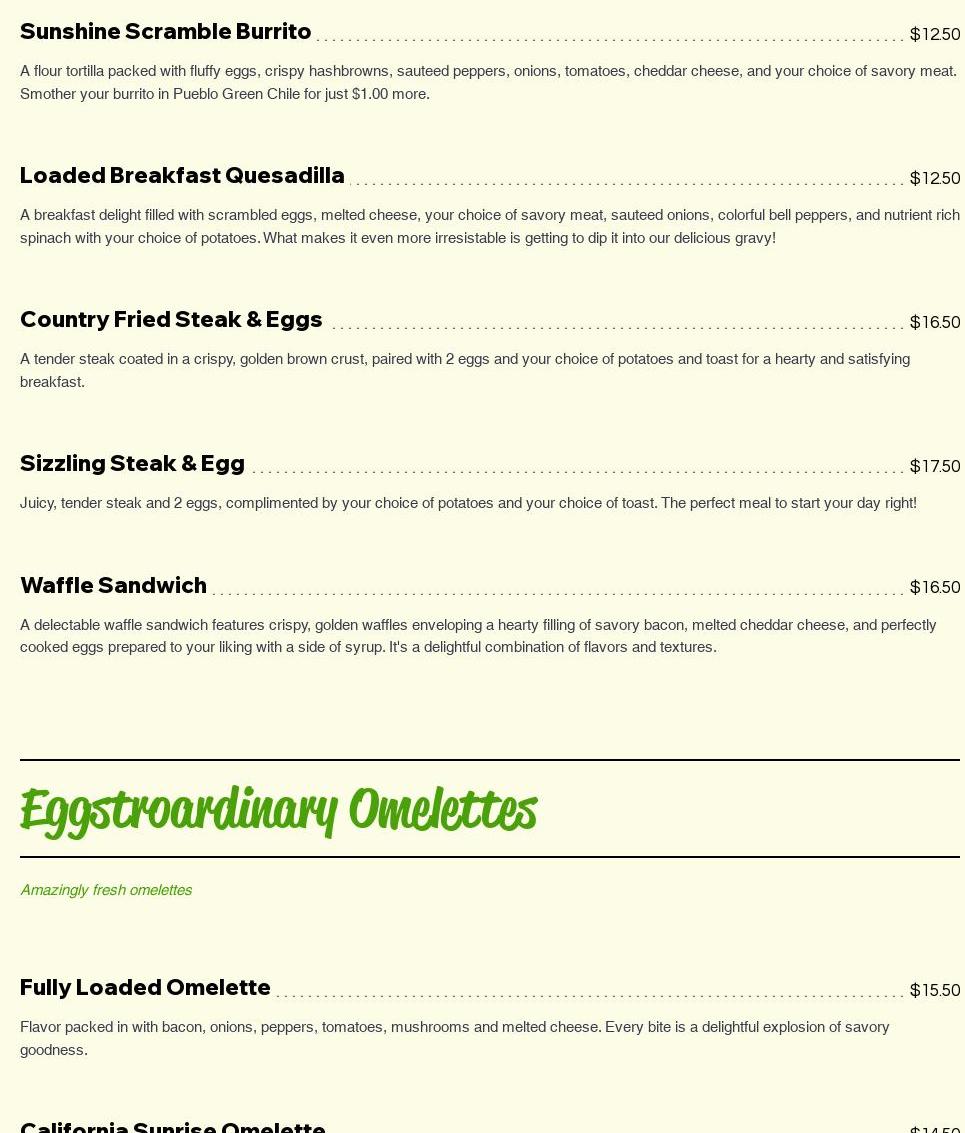 Whats The Dilla Menu